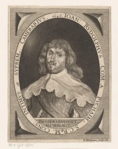 Portret van Johann Rudolph von Puchaim