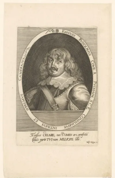 Portret van Johann Rudolph von Puchaim