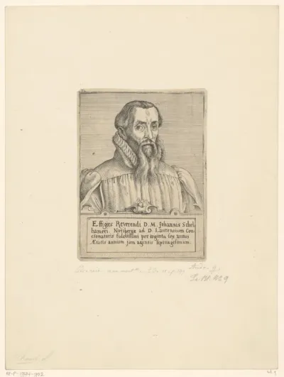 Portret van Johann Schelhammer