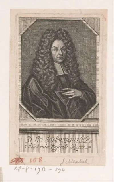 Portret van Johann Schmid