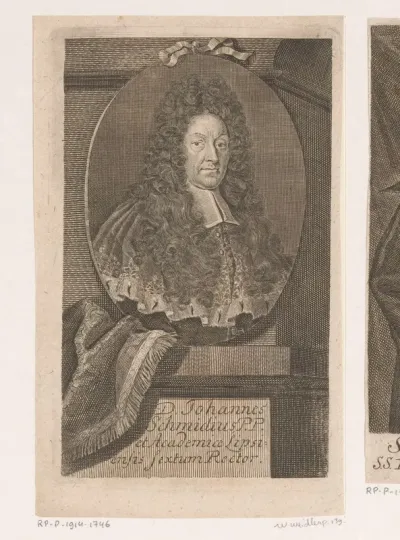 Portret van Johann Schmid