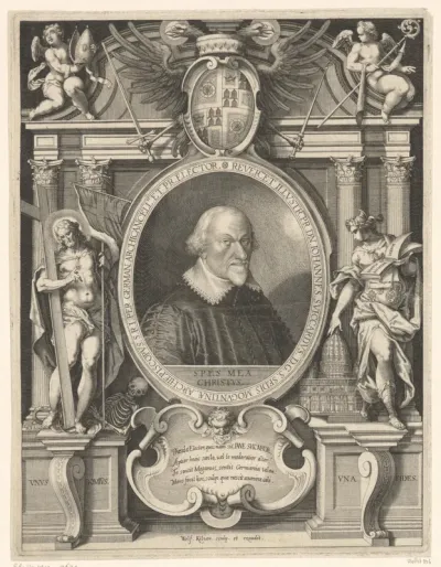 Portret van Johann Schweikhard von Kronberg