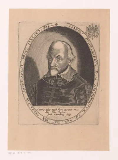 Portret van Johann Schweikhard von Kronberg