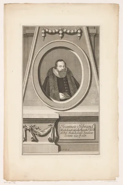Portret van Johann Sibrand