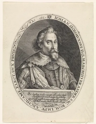 Portret van Johann Sigismund, keurvorst van Brandenburg