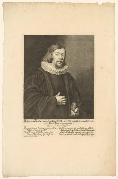 Portret van Johann Steudner