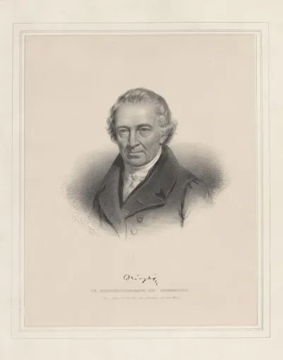 Portret van Johann Stieglitz