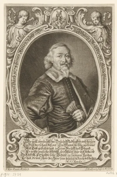 Portret van Johann Strasskircher