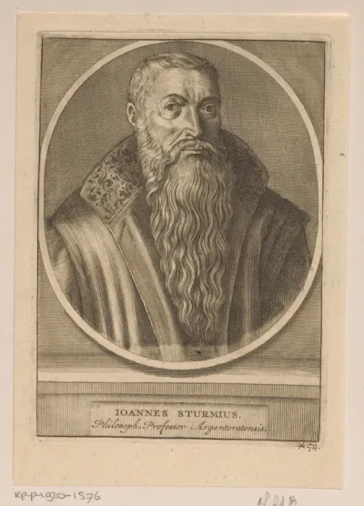 Portret van Johann Sturm