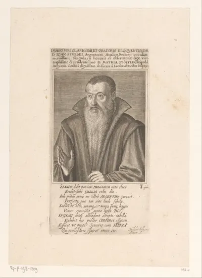 Portret van Johann Sturm