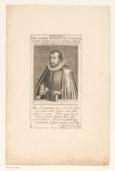 Portret van Johann Taufrer