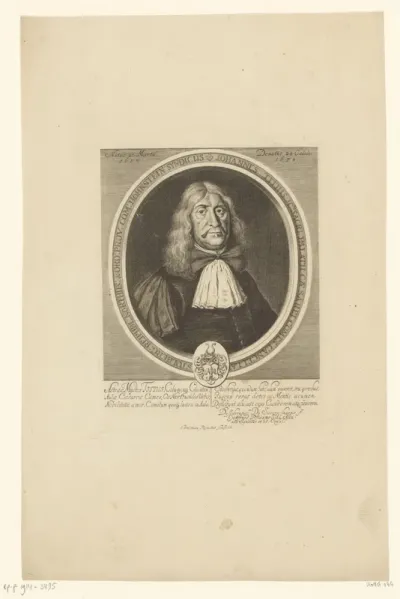 Portret van Johann Titius