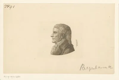 Portret van Johann Tobias Mayer