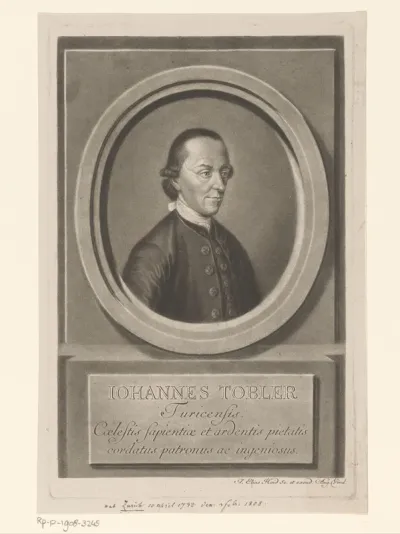 Portret van Johann Tobler