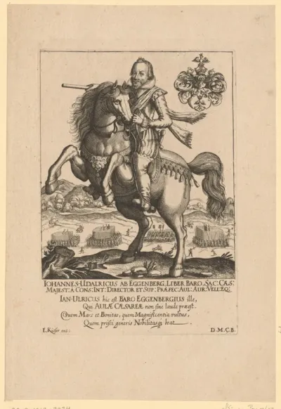 Portret van Johann Ulrich von Eggenberg