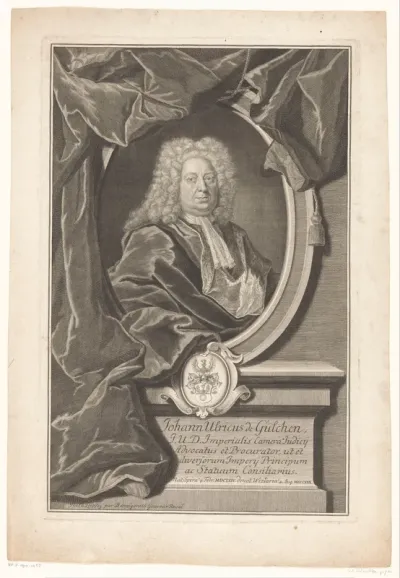 Portret van Johann Ulrich von Gülchen