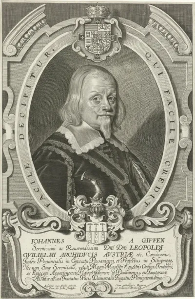 Portret van Johann van Giffen