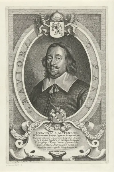 Portret van Johann van Mathenesse