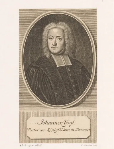 Portret van Johann Vogt