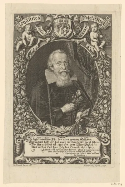 Portret van Johann Volckamer