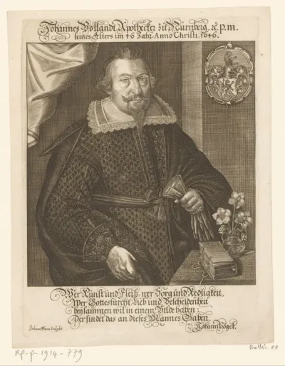 Portret van Johann Volland