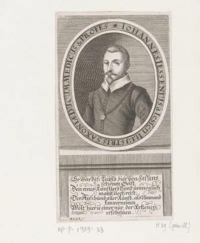 Portret van Johann von Jessen