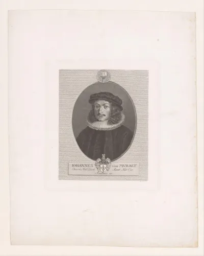 Portret van Johann von Muralt