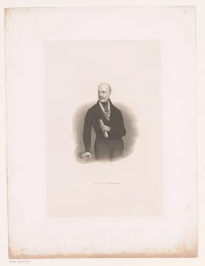 Portret van Johann von Österreich