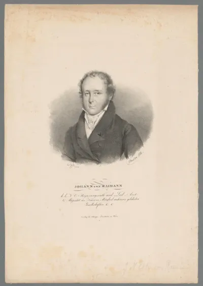 Portret van Johann von Raimann