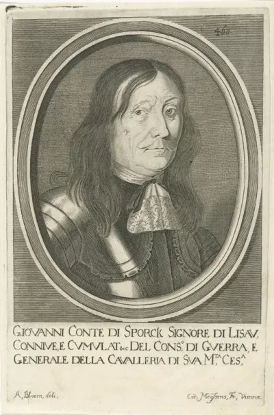 Portret van Johann von Sporck
