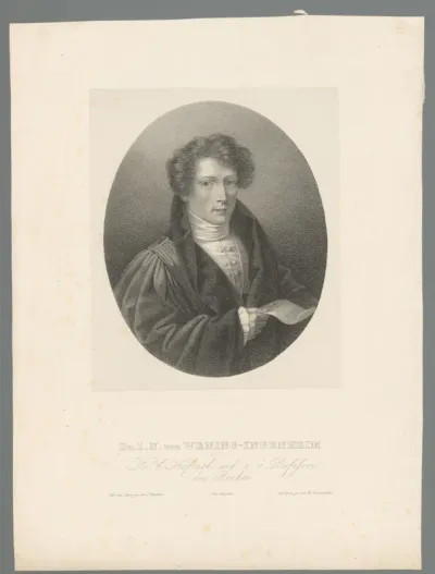 Portret van Johann von Wenning-Ingenheim
