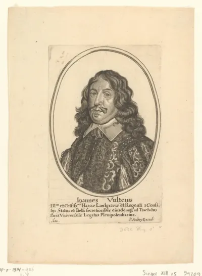 Portret van Johann Vultejus