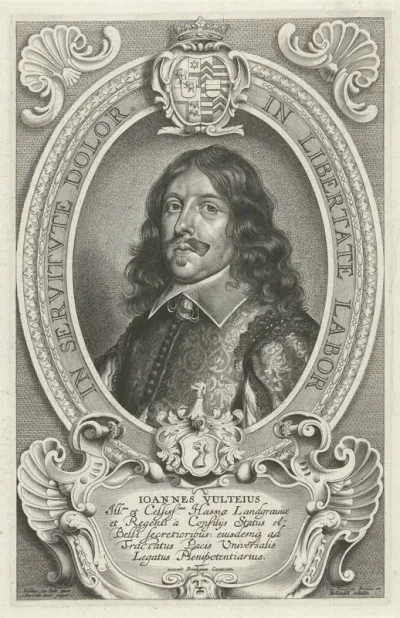 Portret van Johann Vultejus