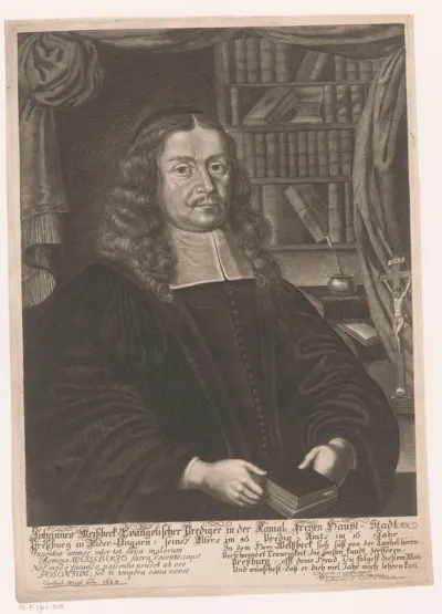Portret van Johann Weissbeck