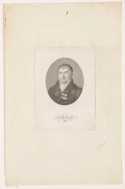 Portret van Johann Wendt