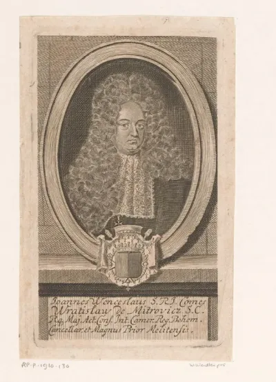 Portret van Johann Wenzel Graf von Wratislaw und Mitrowitz
