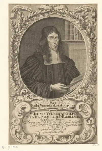 Portret van Johann Werger