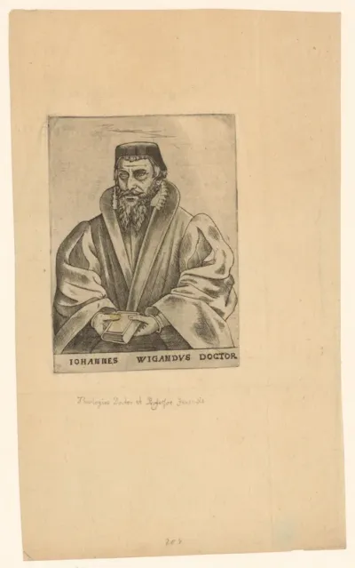 Portret van Johann Wigand