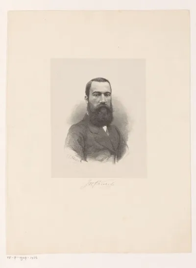 Portret van Johann Wilhelm Friedrich Kachel