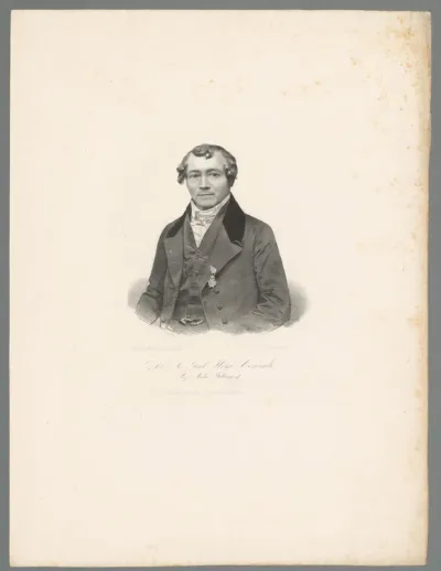 Portret van Johann Wilhelm Heinrich Conradi