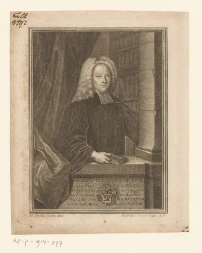 Portret van Johann Wilhelm von der Lith