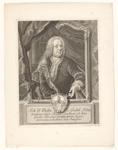 Portret van Johann Wilhelm von Göbel