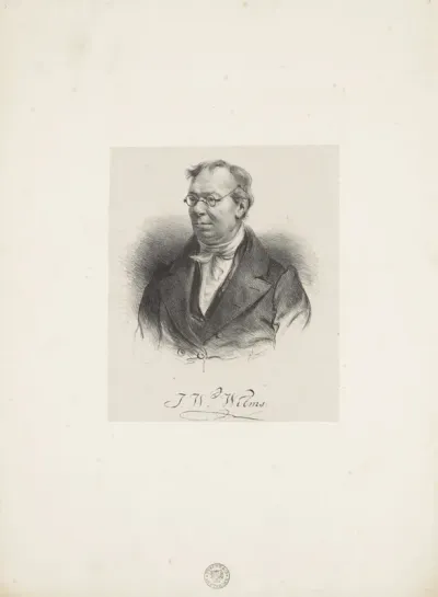 Portret van Johann Wilhelm Wilms