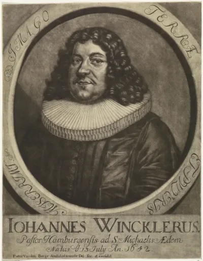 Portret van Johann Winckler