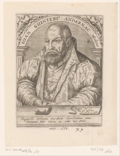 Portret van Johann Winter von Andernach