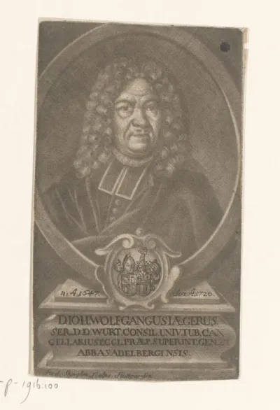 Portret van Johann Wolfgang Jaeger