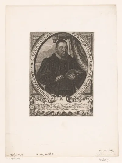 Portret van Johann Wolleb