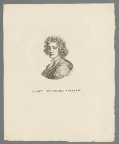 Portret van Johann Zacharias Kneller