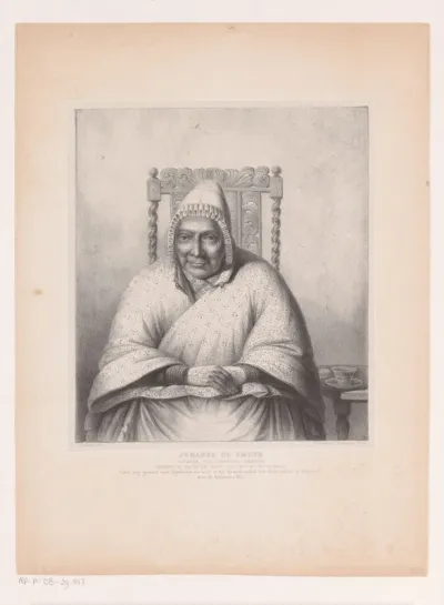 Portret van Johanna de Smeth