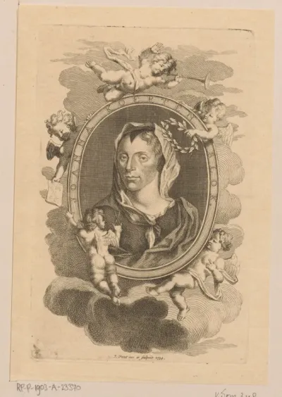 Portret van Johanna Koerten